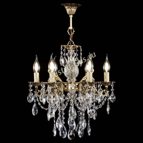 Люстра бронзовая Алфея №6/3 Журавлик в Ижевске Гусь Хрустальный