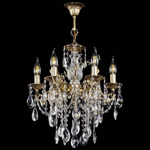 Люстра бронзовая Алфея №6/3 Журавлик в Ижевске Гусь Хрустальный