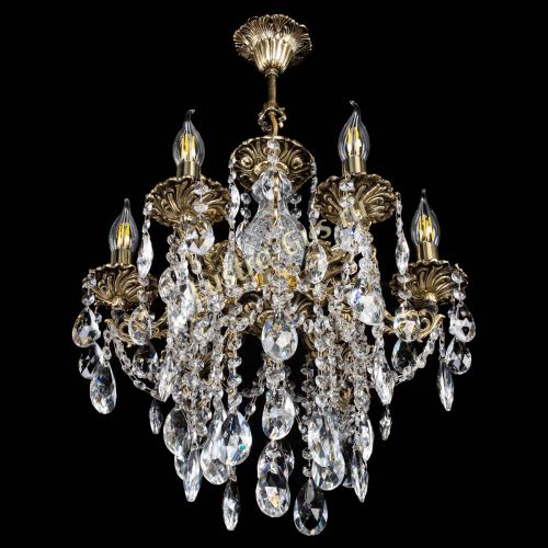 Люстра бронзовая Алфея №6/3 Журавлик в Ижевске Гусь Хрустальный