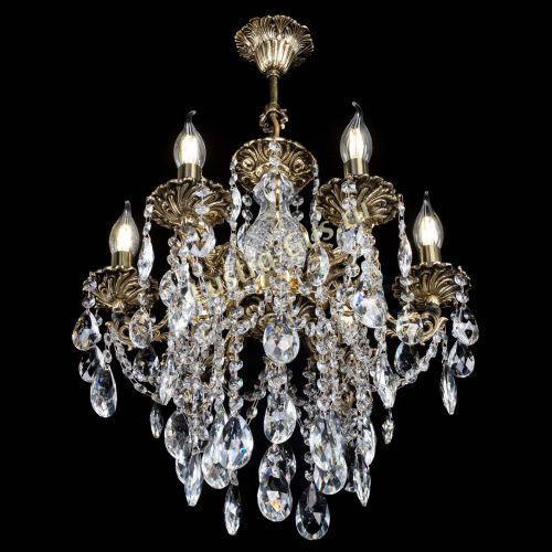 Люстра бронзовая Алфея №6/3 Журавлик в Ижевске Гусь Хрустальный