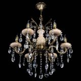 Люстра бронзовая Алфея №6 с камнем шар в Ижевске Люстра бронзовая Алфея №6 с камнем шар в Ижевске