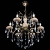 Люстра бронзовая Алфея №6 с камнем шар в Ижевске Люстра бронзовая Алфея №6 с камнем шар в Ижевске