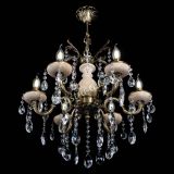 Люстра Алфея №6 с камнем журавлик в Ижевске