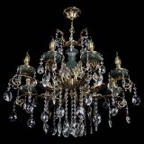 Люстра бронзовая Алфея Малахит №8 баден в Ижевске Люстра бронзовая Алфея Малахит №8 баден в Ижевске