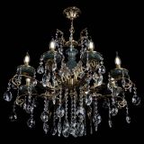 Люстра бронзовая Алфея Малахит №8 баден в Ижевске Люстра бронзовая Алфея Малахит №8 баден в Ижевске