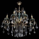 Люстра бронзовая Алфея Малахит №8 журавлик в Ижевске Люстра бронзовая Алфея Малахит №8 журавлик в Ижевске