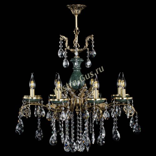 Люстра бронзовая Алфея Малахит №8 звездочка в Ижевске Люстра бронзовая Алфея Малахит №8 звездочка в Ижевске