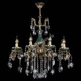 Люстра бронзовая Алфея Малахит №8 звездочка в Ижевске Люстра бронзовая Алфея Малахит №8 звездочка в Ижевске