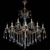 Люстра бронзовая Алфея Малахит №12 баден в Ижевске