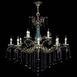 Люстра бронзовая Алфея Малахит №12 шар черная в Ижевске Люстра бронзовая Алфея Малахит №12 шар черная в Ижевске