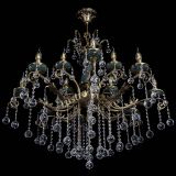 Люстра бронзовая Алфея Малахит №12 шар в Ижевске Люстра бронзовая Алфея Малахит №12 шар в Ижевске