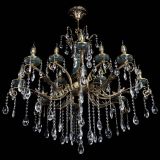 Люстра бронзовая Алфея Малахит №12 журавлик в Ижевске Люстра бронзовая Алфея Малахит №12 журавлик в Ижевске