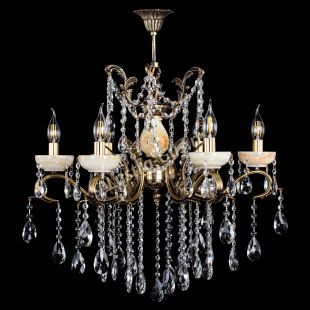 Бронзовая люстра Люстра бронзовая Алфея Оникс №6 журавлик