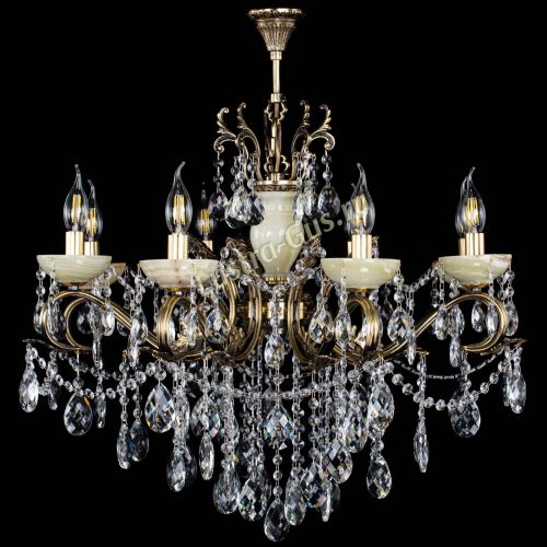 Люстра бронзовая Алфея Оникс №8 баден в Ижевске Люстра бронзовая Алфея Оникс №8 баден в Ижевске