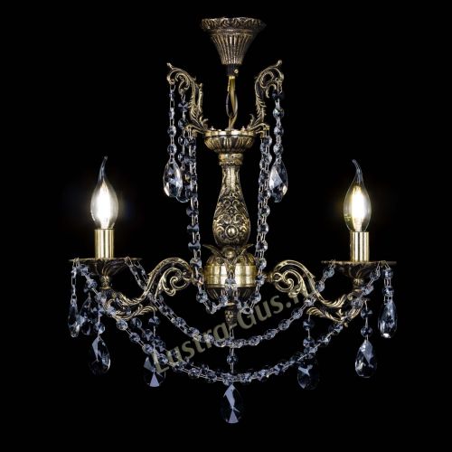 Бронзовая люстра Ариадна №2 Лучик в Ижевске Гусь Хрустальный