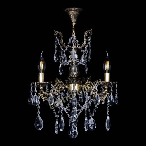 Люстра бронзовая Ариадна №3 Журавлик в Ижевске Гусь Хрустальный