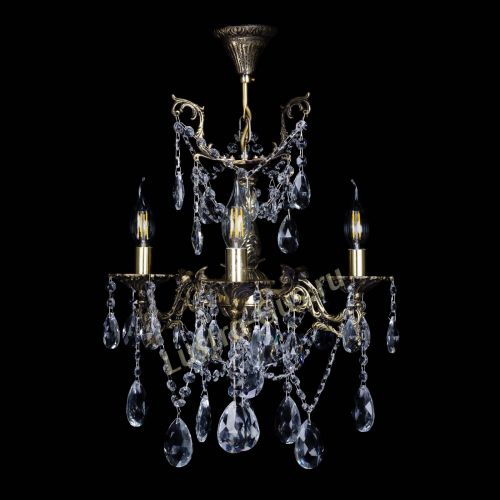 Люстра бронзовая Ариадна №3 Журавлик в Ижевске Гусь Хрустальный