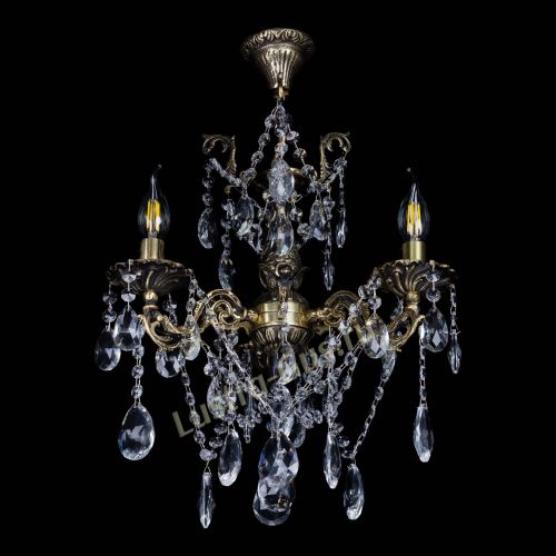 Люстра бронзовая Ариадна №3 Журавлик в Ижевске Гусь Хрустальный