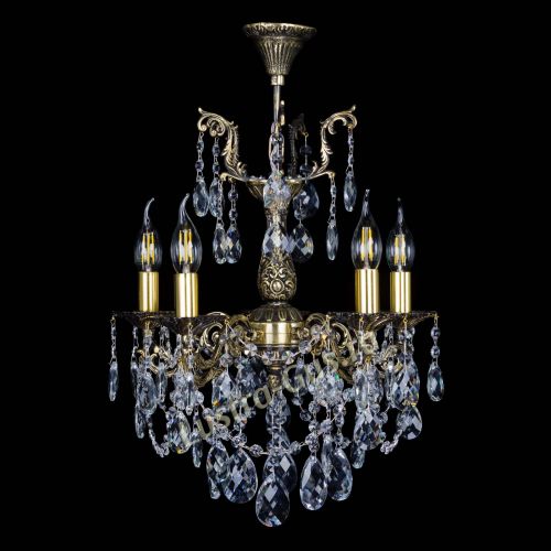 Бронзовая люстра Ариадна №5 Баден в Ижевске Гусь Хрустальный