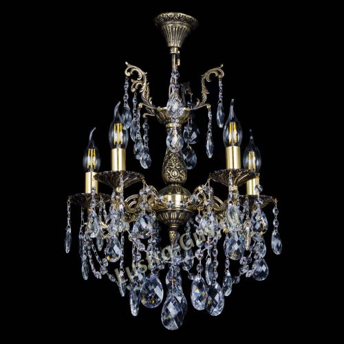 Бронзовая люстра Ариадна №5 Баден в Ижевске Гусь Хрустальный