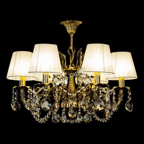 Бронзовая люстра Артемида №2 Прованс в Ижевске Гусь Хрустальный