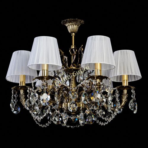 Бронзовая люстра Артемида №2 Прованс в Ижевске Гусь Хрустальный