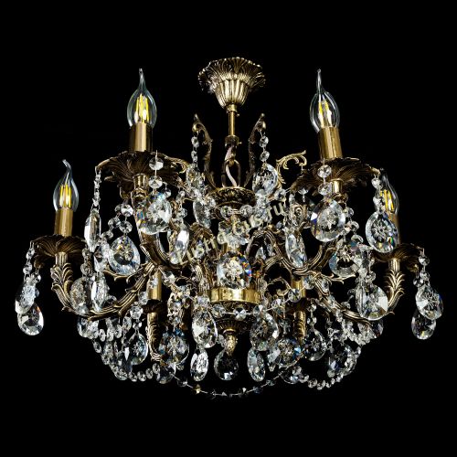 Люстра бронзовая Артемида №2 в Ижевске Гусь Хрустальный