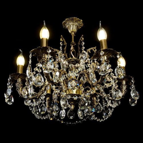 Люстра бронзовая Артемида №2 в Ижевске Гусь Хрустальный