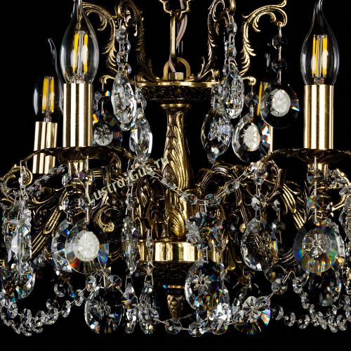 Люстра бронзовая Артемида №2 в Ижевске Гусь Хрустальный