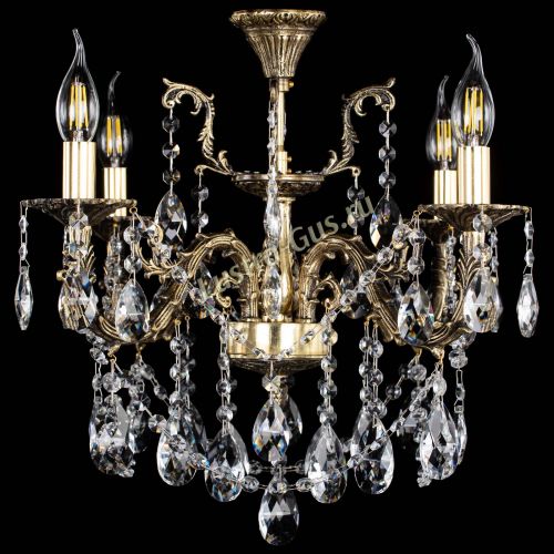 Люстра бронзовая Артемида №4 журавлик в Ижевске Гусь Хрустальный