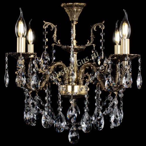 Люстра бронзовая Артемида №4 журавлик в Ижевске Гусь Хрустальный