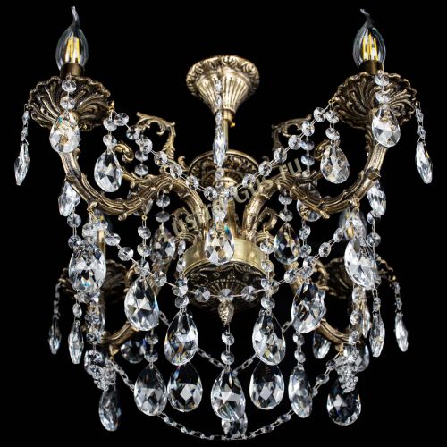 Люстра бронзовая Артемида №4 журавлик в Ижевске Гусь Хрустальный