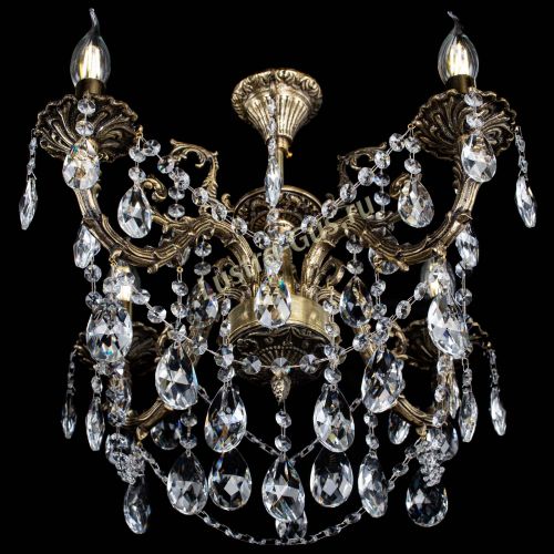 Люстра бронзовая Артемида №4 журавлик в Ижевске Гусь Хрустальный