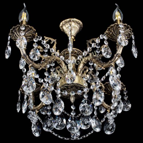 Люстра бронзовая Артемида №4 звезда в Ижевске Гусь Хрустальный