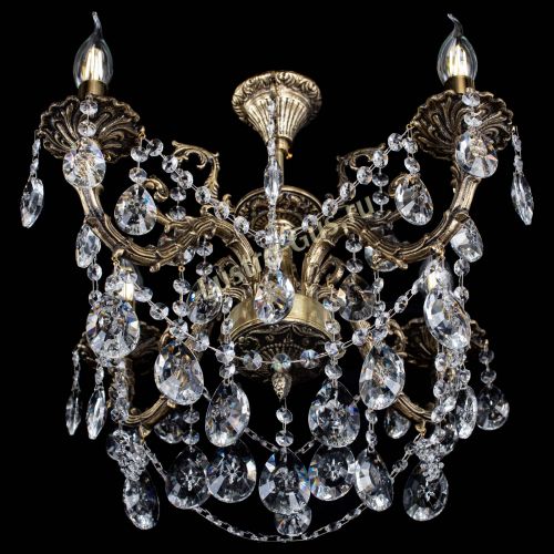 Люстра бронзовая Артемида №4 звезда в Ижевске Гусь Хрустальный