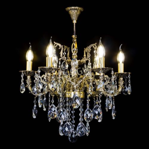 Бронзовая люстра Артемида №6 баден в Ижевске Гусь Хрустальный