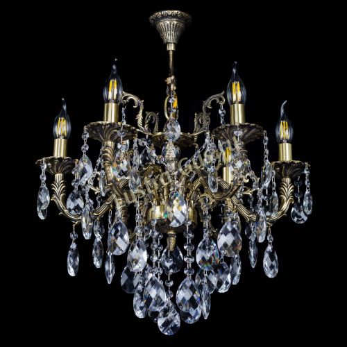 Бронзовая люстра Артемида №6 баден в Ижевске Гусь Хрустальный