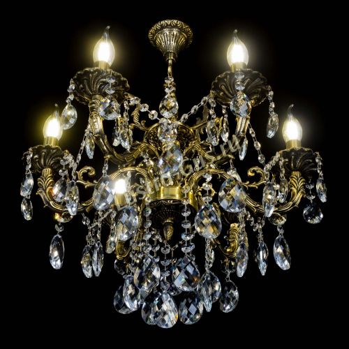 Бронзовая люстра Артемида №6 баден в Ижевске Гусь Хрустальный