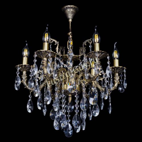 Бронзовая люстра Артемида №6 лучик в Ижевске Гусь Хрустальный