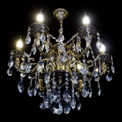 Бронзовая люстра Артемида №6 лучик в Ижевске Гусь Хрустальный