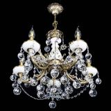 Люстра бронзовая Атланта из мрамора №5/3 Шар в Ижевске