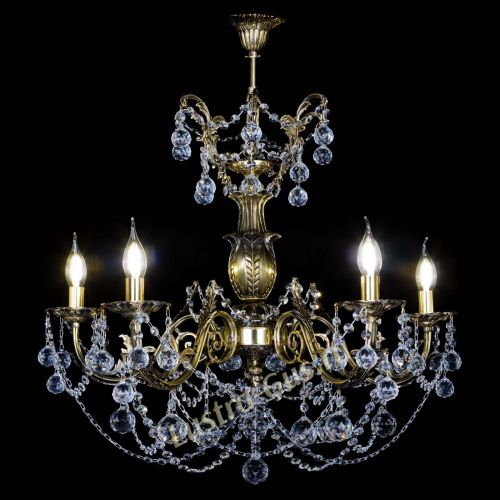 Люстра бронзовая Делия №5 шар в Ижевске Гусь Хрустальный