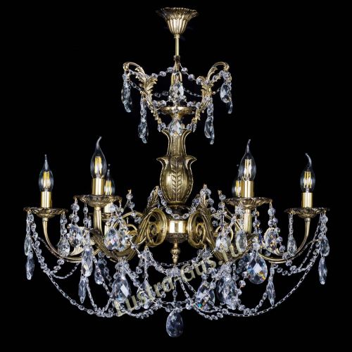 Люстра бронзовая Делия №6 баден в Ижевске Гусь Хрустальный