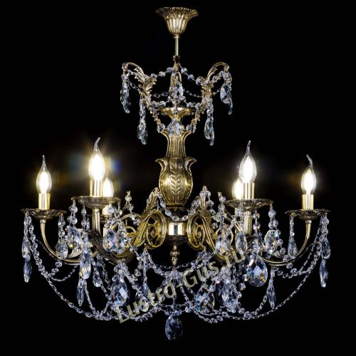 Люстра бронзовая Делия №6 баден в Ижевске Гусь Хрустальный