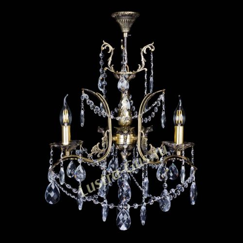 Бронзовая люстра Гелла №3 баден в Ижевске Гусь Хрустальный