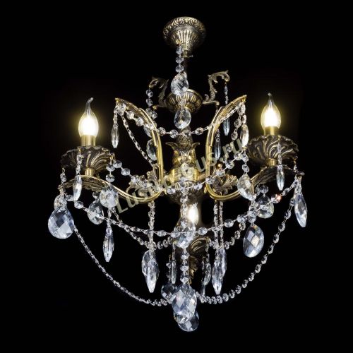 Бронзовая люстра Гелла №3 баден в Ижевске Гусь Хрустальный