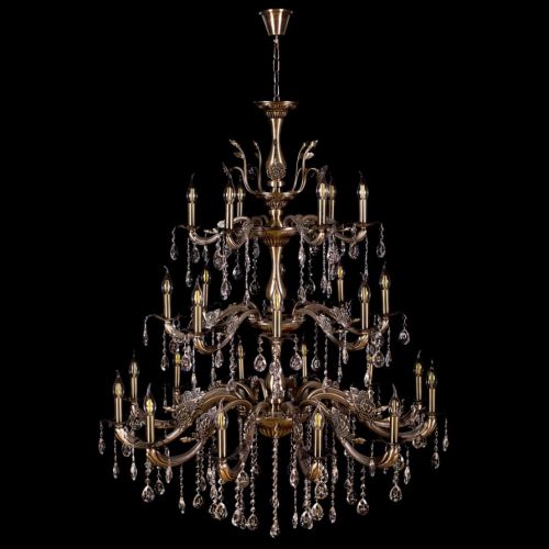 Люстра под бронзу Винтаж №1 1,1 м - Глаз Дракона под бронзу в Ижевске Гусь Хрустальный