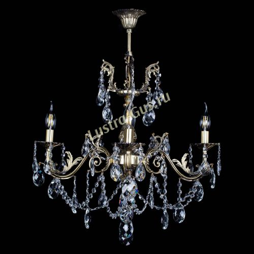 Люстра бронзовая Кассандра №3 баден в Ижевске Гусь Хрустальный