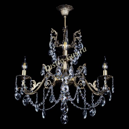 Люстра бронзовая Кассандра №3 баден в Ижевске Гусь Хрустальный