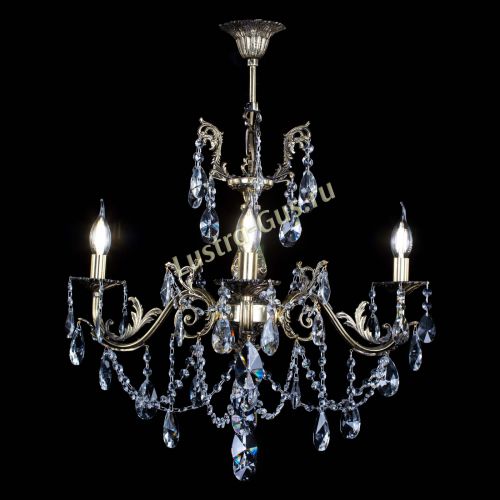 Люстра бронзовая Кассандра №3 лучик в Ижевске Гусь Хрустальный